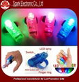 LED flashing finger light 3