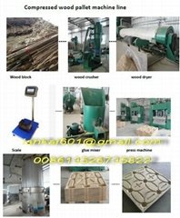 compressed wood pallet machine  0086-13526735822