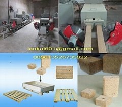 wood pallet feet block machine  0086-13526735822