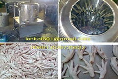 chicken feet peeling machine 0086-13526735822