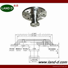 2 inch Bolt-in trailer kingpin 