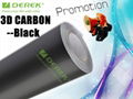 3D Carbon Fiber Vinyl Film with Air Free