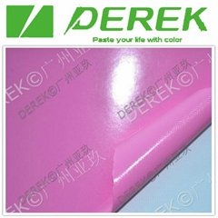 Glossy Color Changing Film with Air Free Bubbles