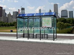 outdoor bus shelter