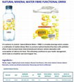 NATURAL MINERAL WATER FIBRE FUNCTIONAL