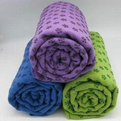 Microfiber yoga towel