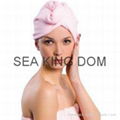 Microfiber hair turban