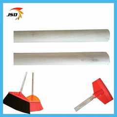 natural wooden broom handle