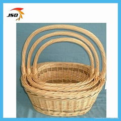 rattan gift flower basket