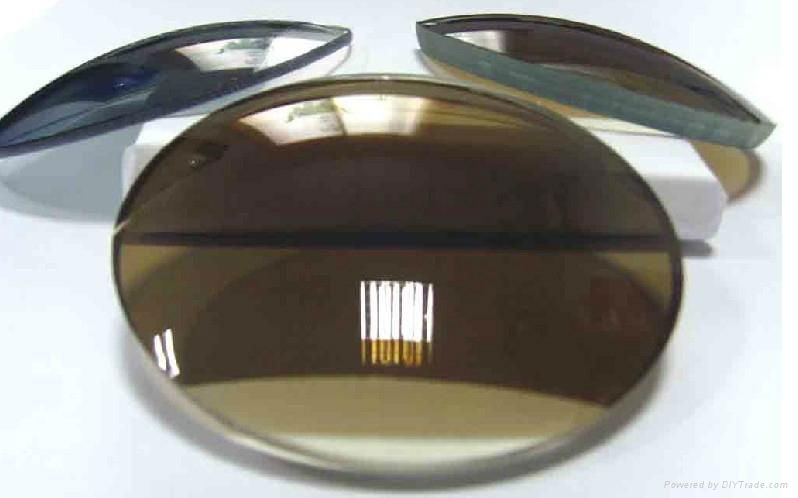 Nano brown sunglass lens