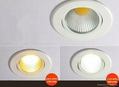 3W 5W 10W 15W 20W COB LED Recessed Ceiling Light