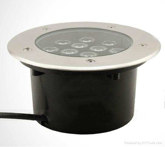 Waterproof IP68 12V/24V 12W outdoor led ground light underground lamp