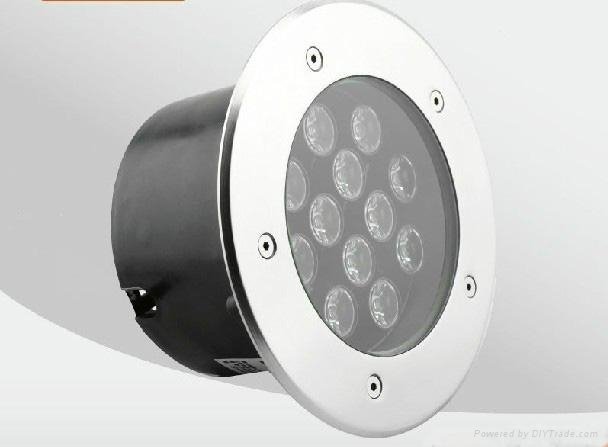 Waterproof IP68 12V/24V 12W outdoor led ground light underground lamp 2