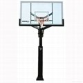 Adjustable Outdoor Basketball Goal/System 1