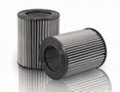 Filter element is in application of air filtration or separation