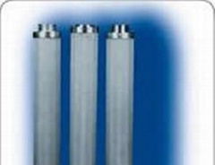 Cylinder filter element for support net