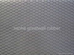 Diamond  rubber mat 