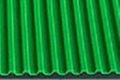 Flat ribbed rubber mat