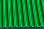 Flat ribbed rubber mat 