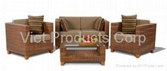 Poly Rattan Sofa Set