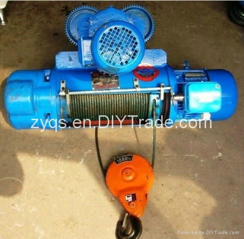 electric wire rope hoist CD/MD 3