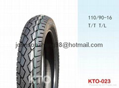 good quality motorcycle tires 110/90-16 (tubeless)