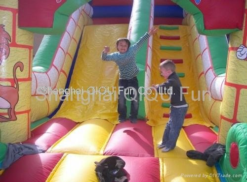 2012 hot sales inflatale slide,water slide,floating slide 4