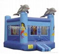 mermaid inflatable bounce house，inflatable jumping castle 1