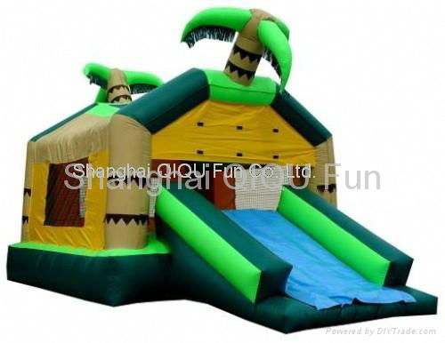 mermaid inflatable bounce house，inflatable jumping castle 2