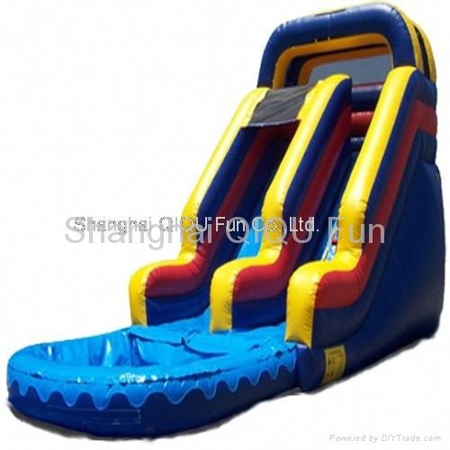2012 hot sales inflatable dry slides 5