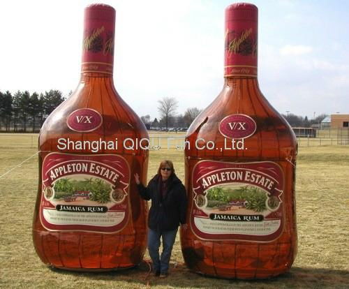 advertising giant inflatable bottle 3