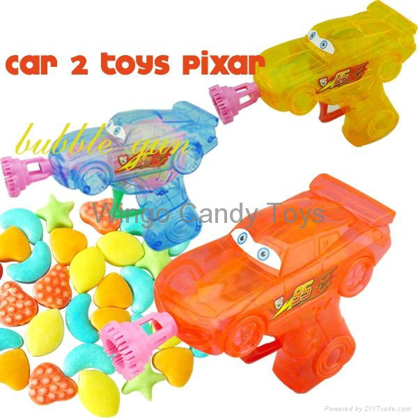 Pixar Cars2 bubble candy toy lastest item 2012