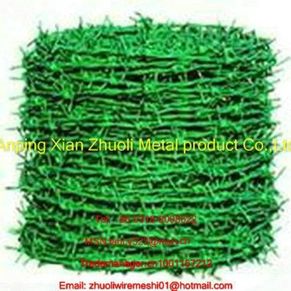 high tensile double twist barbed wire  for the army 2