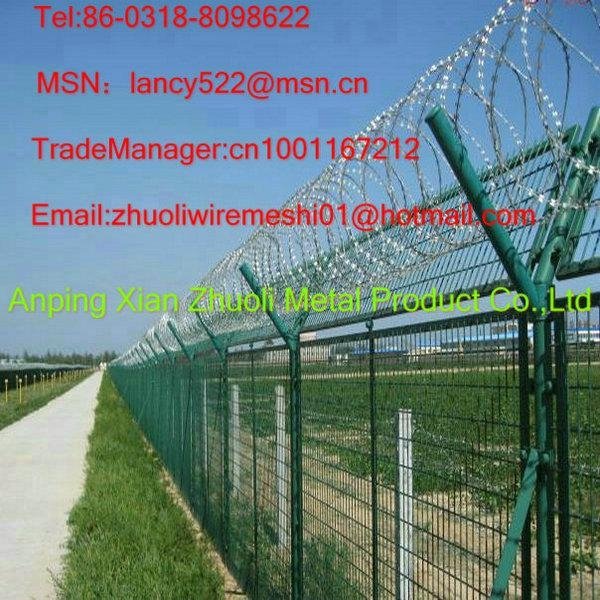 concertina barbed wire fencing wholesale in anping factory