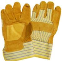 10.5"Reinforced Palm Cowhide Leather Work Gloves