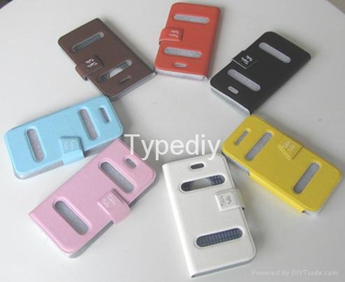 Leather Case for iPhone 4
