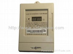 Single-phase electronic prepayment meter