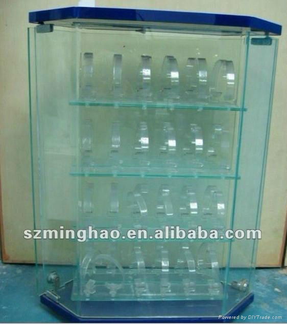 custom acrylic commodity display stand