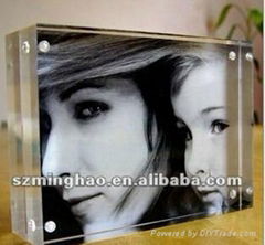 modern acrylic photo frame