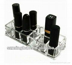 clear acrylic mascara display