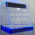 Acrylic LED store tabacco display