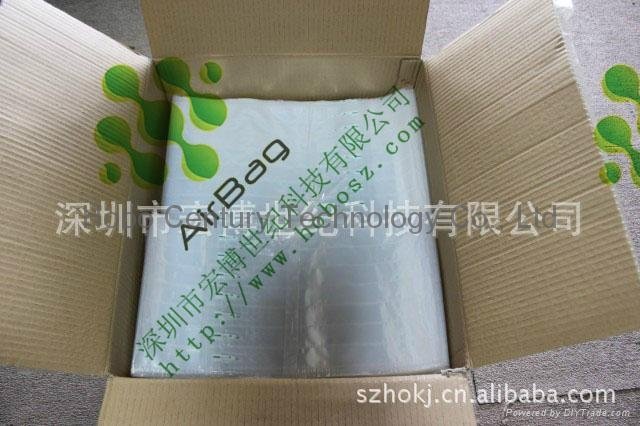 Air bag packaging for cctv camera