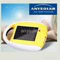 portable solar phone charger with high