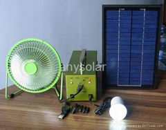 Mini 5 watt solar system power for home use