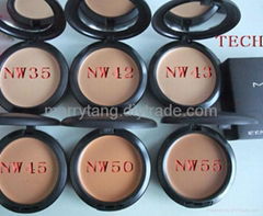 2012 Hotsale MAC cosmetic fashion makeups Studio Tech Fix Face Powder Foundation