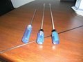 Acetate handle screwdirvers with long CRV blades 4