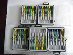 Acetate handle precision electronic screwdrivers