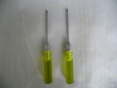 Acetate handle reversible screwdrivers