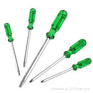 5 pc screwdrivers with acetate handle