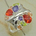 Ddirect wholesale rings jewelry factroy size#7 to #9